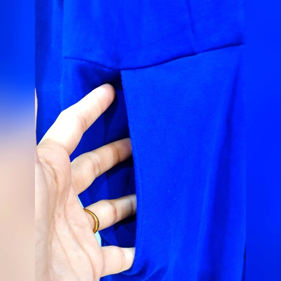 Stylish blue dress - Picture 3 of 5